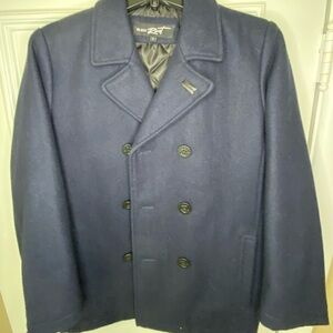Navy Blue Pea Coat